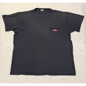 Vintage 90s Marlboro Delta Grunge Punk Single Stitch T-Shirt Black Graphic P
